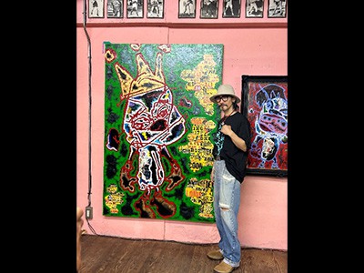 鬼塚勝也ファイティングアート展_画像2