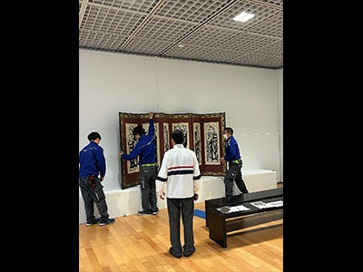 《鶴岡での展示風景１》